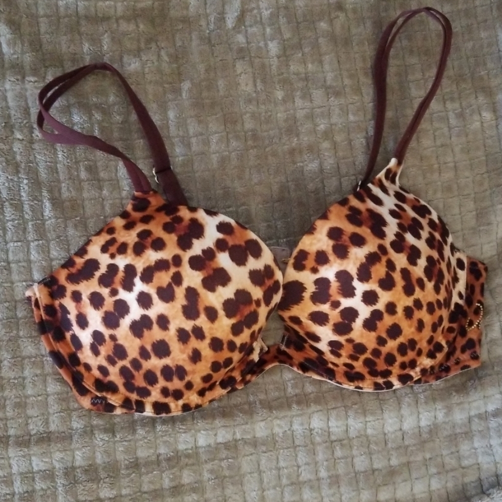 Leopard Very Sexy Push Up Bra